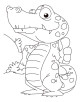 Alligator Coloring Page Alligator Coloring Page
