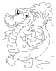 Alligator Coloring Page Alligator Coloring Page