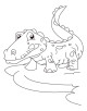 Alligator Coloring Page Alligator Coloring Page