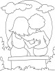 Friendship Day Coloring Page