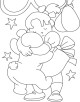 Friendship Day Coloring Page