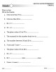 Mental Maths Worksheets Grade 2