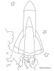 Spacecraft coloring page 2 | Download Free Spacecraft coloring page 2