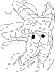 Starfish asking your wish coloring pages | Download Free Starfish