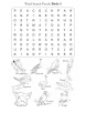 Word Search Puzzle Birds 1