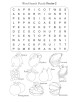 Word Search Puzzle Fruits