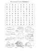 Word Search Puzzle Vehicles 1