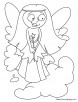 Fairy coloring page-5