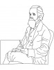 James Clerk Maxwell coloring page
