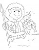 Inuit Eskimo Coloring Page