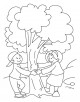 Arbor Day Coloring Page