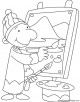 Profession and Community Helpers Coloring Page