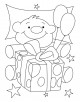Birthday Coloring Page