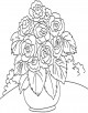 Begonia Flower Coloring Page