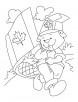 Canada, a beautiful countryside coloring pages