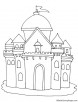 Printable castle coloring pages