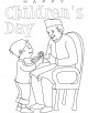 Childrens Day Coloring Page