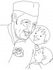 chacha nehru coloring page