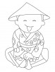 Happy Chinese New Year coloring page