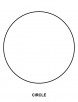 Circle coloring pages