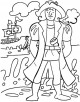 Columbus Day Coloring Page