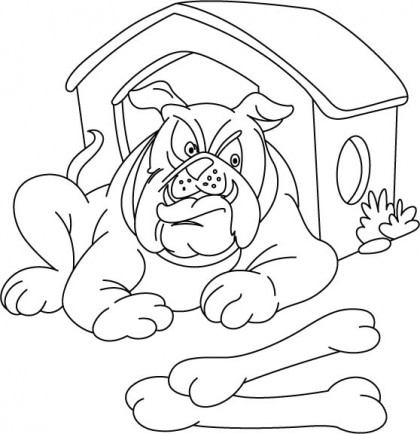 Puppy Coloring Sheets on Coloring Pages   Download Free No Bone Make Dog Frown Coloring Pages
