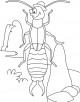 Earwig Coloring Page