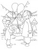 Celebrating Eid Coloring Page