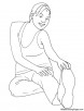Exercise coloring page