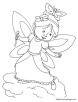 Fairy coloring page-8