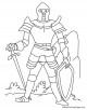 Knights Coloring Page