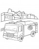 Fire Engine Coloring Page