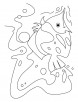fish fishing whom coloring pages