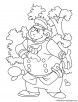 Forest inspector coloring page