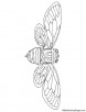 Giant Cicada coloring page