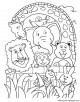Jungle Coloring Page