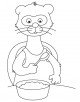 Ferret Coloring Page