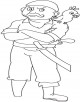 Pirates Coloring Page