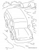Jeep Coloring Page