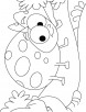 Happy ladybug coloring pages
