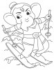 Lord ganesha for colouring