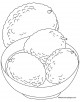 lychee Coloring Page