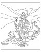 Ganga Dussehra Coloring Page