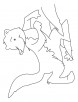 Giggling mongoose coloring pages