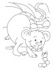 Mouse and ant planning coloring pages