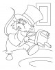 Mouse Coloring  Page