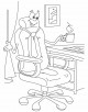 Furniture Coloring Page