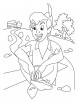 Peterpan coloring pages 2