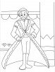 Prince charming coloring page