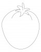 Tomato Coloring Page